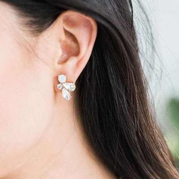 NWT / Olive & Piper / Leah Studs / Ox Gold ♥️ - Picture 6 of 6